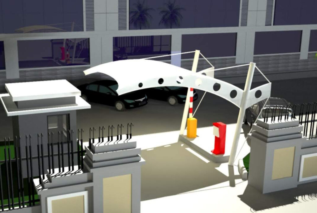 Desain Model Kanopi Atap Tenda Membrane